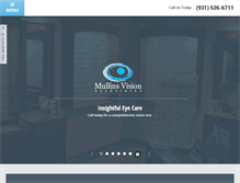 Tablet Screenshot of mullinsvision.com